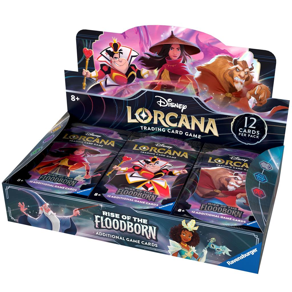 Disney Lorcana - Booster Display "Rise of the Floodborn" (24 Booster) - EN - Vorbestellung