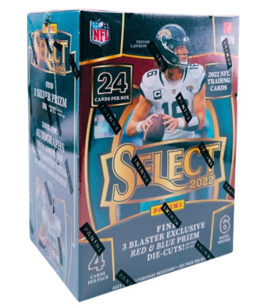 2022 Panini Select Football Blaster Box