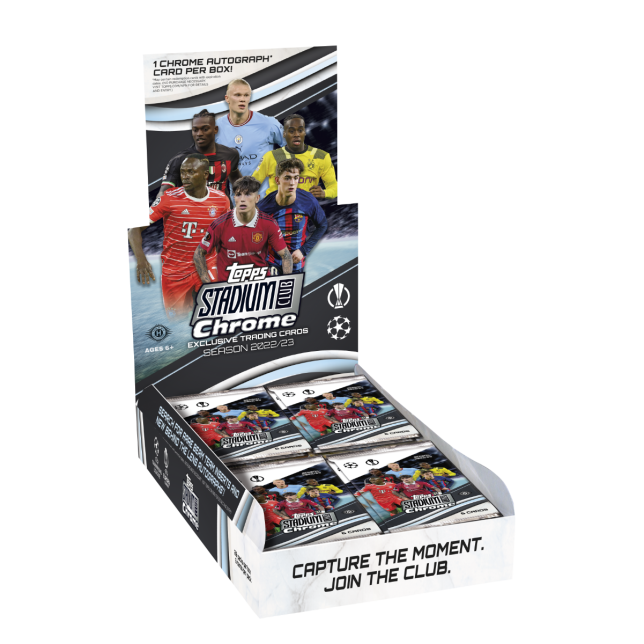 Topps 2022/23 Stadium Club Chrome UCC - Hobby Box