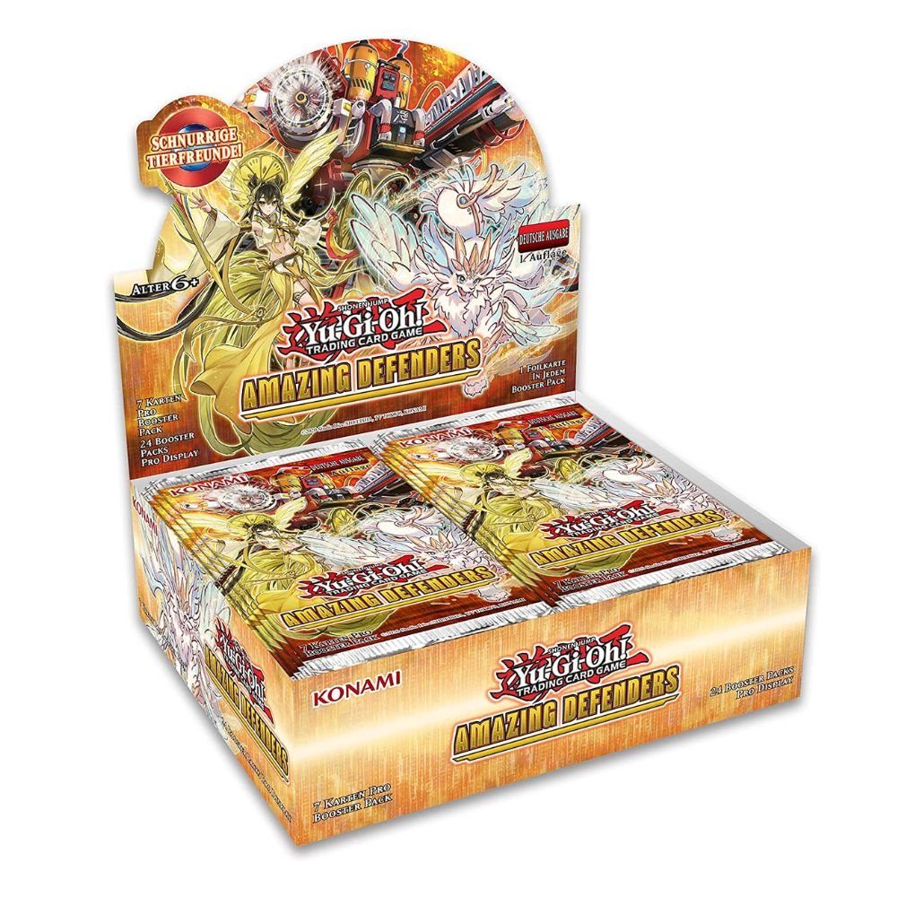 Yu-Gi-Oh! - Amazing Defenders - Special Booster Display (24 Booster) 1. Auflage - Deutsch