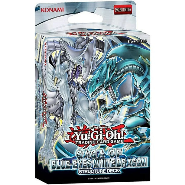 Yu-Gi-Oh Yu Gi Oh YGO Saga Blue Eyes White Dragon Reprint Deck