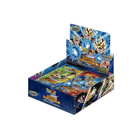 DragonBall Super Card Game - Saiyan Showdown B15 Booster Display