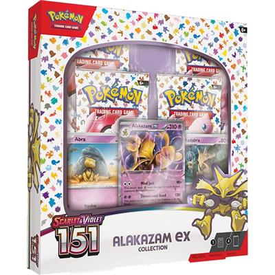 Pokémon - Scarlet & Violet 151 - ALAKAZAM EX BOX COLLECTION (EN)