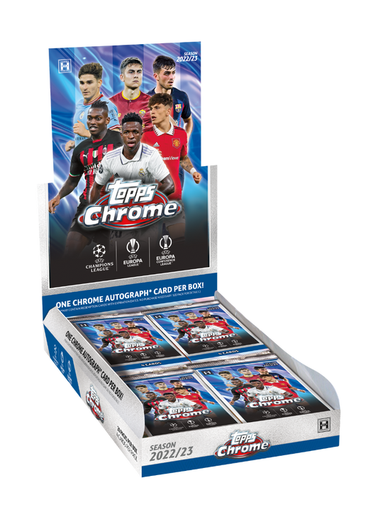 Topps 2022/23 UEFA Club Competitions Chrome - Hobby Box