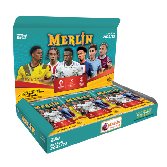 Topps 2022/23 Merlin Chrome UCC - Hobby Box