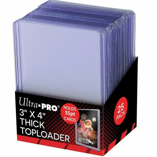 Ultra Pro - Thick 55pt Toploader (25 Stk.)