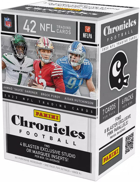 2022 - Panini Chronicles NFL Football - Blaster Box