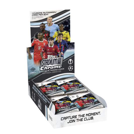 Topps 2022/23 Stadium Club Chrome UCC - Hobby Box