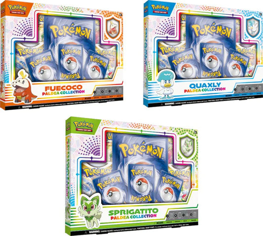 Pokémon - Felori, Krokel und Kwaks - Paldea Collection (EN)