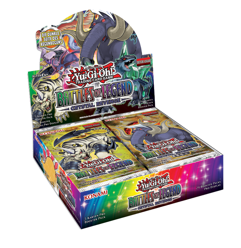 Yu-Gi-Oh Yu Gi Oh Crystal Revenge Booster Display YGO