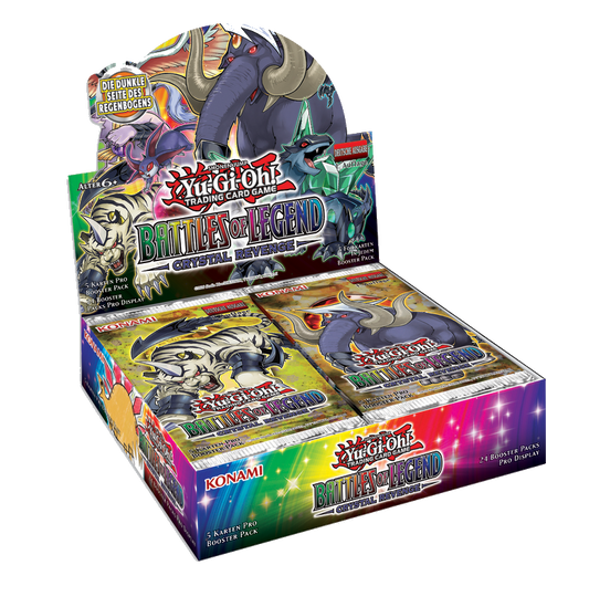 Yu-Gi-Oh Yu Gi Oh Crystal Revenge Booster Display YGO