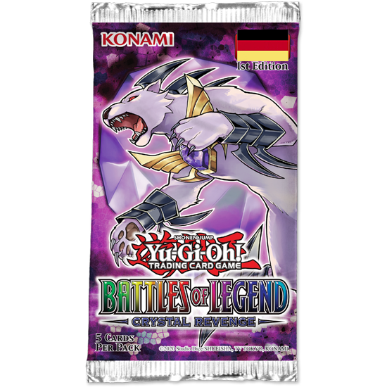 Yu-Gi-Oh Yu Gi Oh Crystal Revenge Booster Display YGO