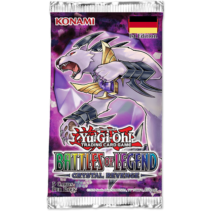 Yu-Gi-Oh Yu Gi Oh Crystal Revenge Booster Display YGO